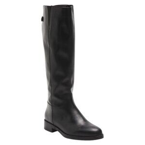 EMANUELE CRASTO Made In Italy Leather High Shaft Boots